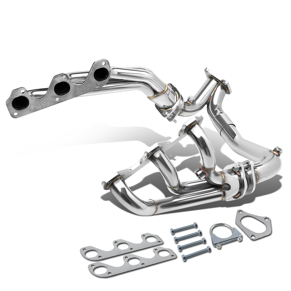 HEADERS STAINLESS STEEL - 90-94 FORD RANGER / 91-94 FORD EXPLORER / 91-94 MAZDA NAVAJO / 94 MAZDA B4000 4.0L V6 + Y-PIPE