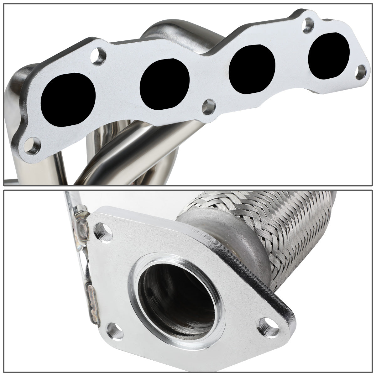 HEADERS STAINLESS STEEL - 03-07 HONDA ACCORD 2.4 SHORTY