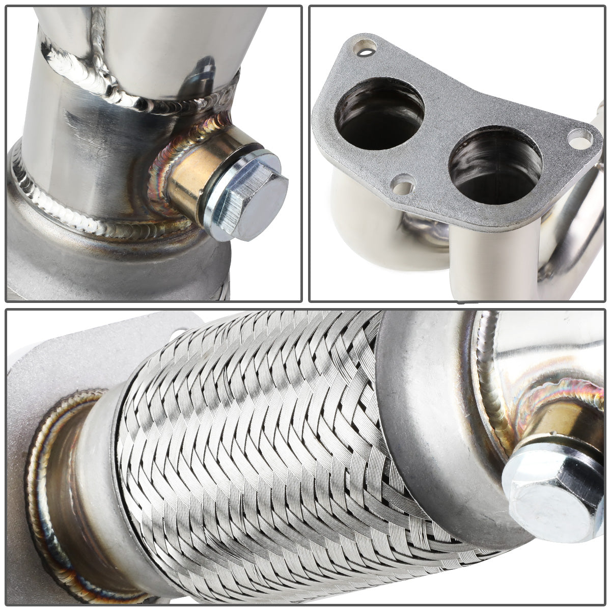 HEADERS STAINLESS STEEL - 03-07 HONDA ACCORD 2.4 SHORTY