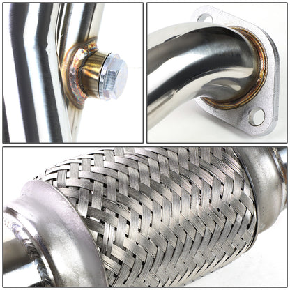 HEADERS STAINLESS STEEL - 06-11 HYUNDAI ACCENT / KIA RIO / RIO5 - INCLUDES MIDPIPE