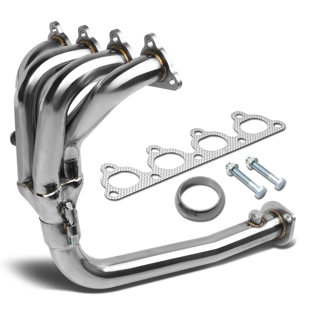 HEADERS STAINLESS STEEL - 88-00 HONDA CIVIC/CRX D15A/D16A - 4-1 STYLE