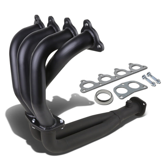 HEADERS STAINLESS STEEL - 88-00 HONDA CIVIC/DEL SOL/CRX D15/D16 - BLACK