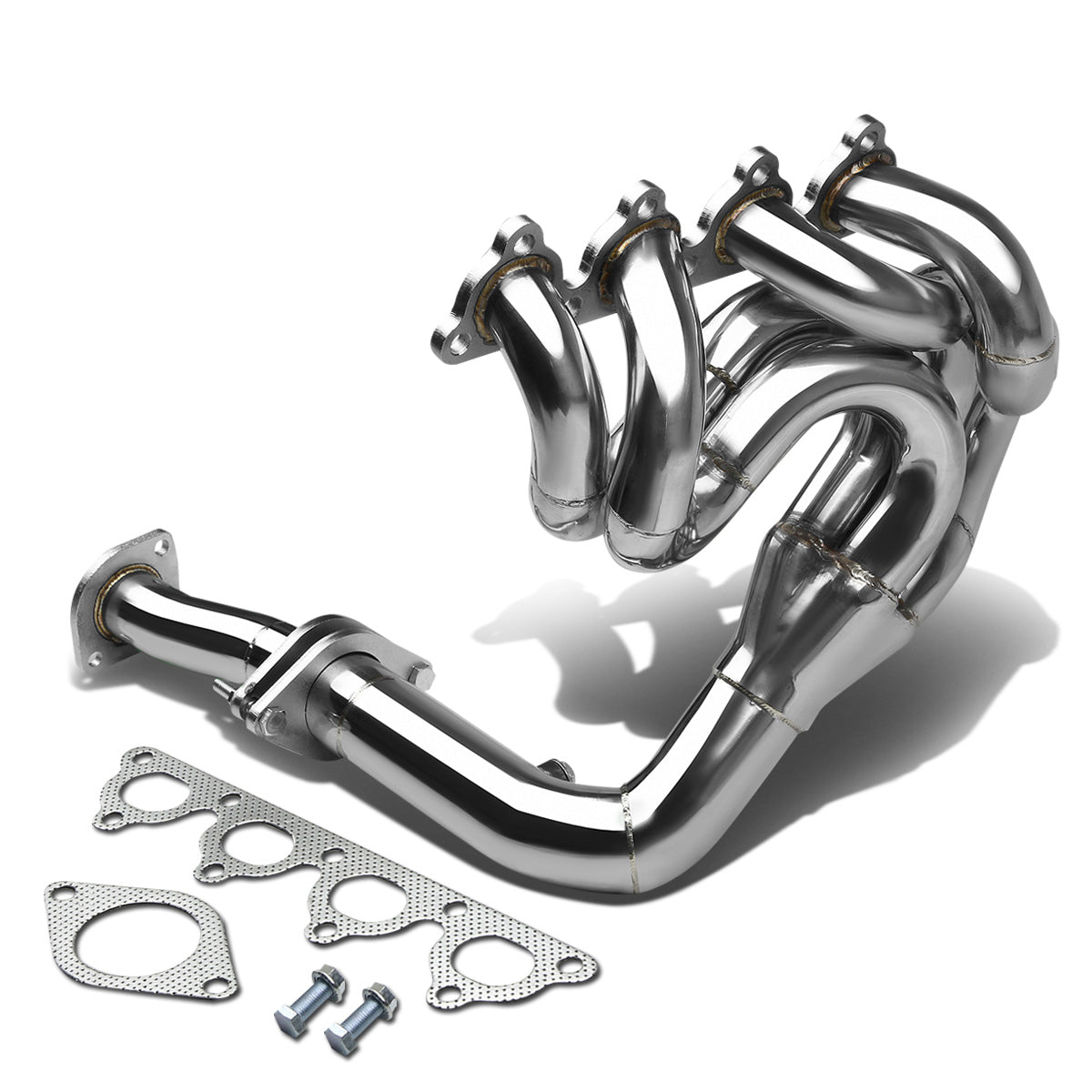 HEADERS STAINLESS STEEL - 88-00 HONDA CIVIC/DEL SOL/CRX D15/D16 - DRAG HEADER +20HPS