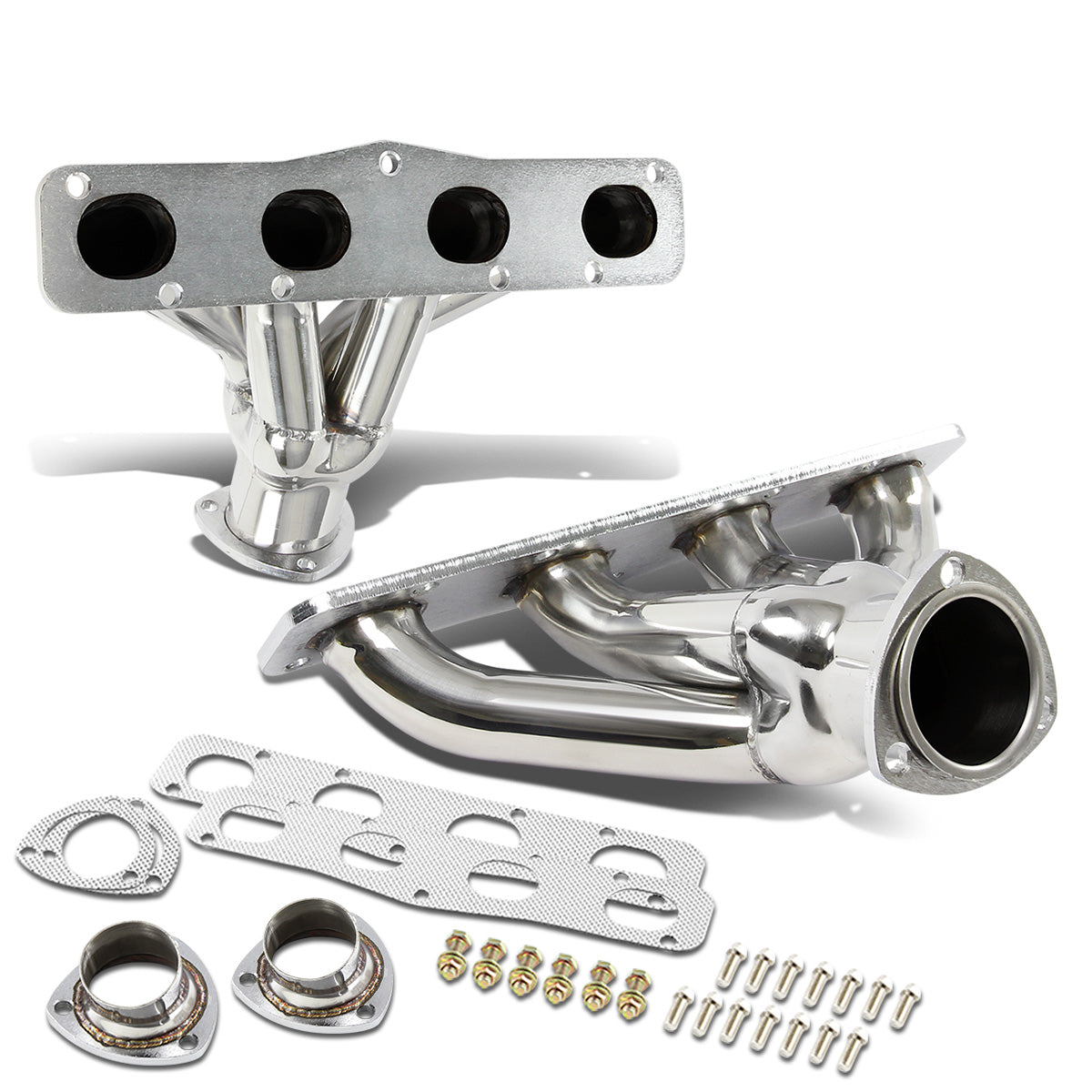 HEADERS STAINLESS STEEL - 51-58 CHRYSLER / DODGE D-501 HEMI BLOCK V8 331 / 354 / 392CU.IN. HOT ROD SHORTY