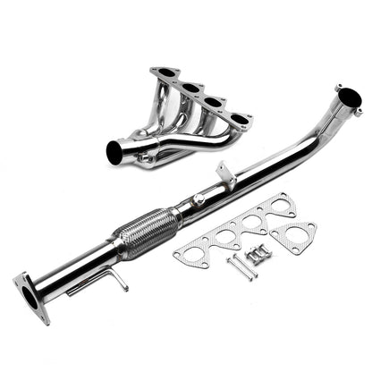 HEADERS STAINLESS STEEL - 93-96 HONDA PRELUDE VTEC 2.2 4CYL H22 H22A1 BB1 - 4-1 STYLE