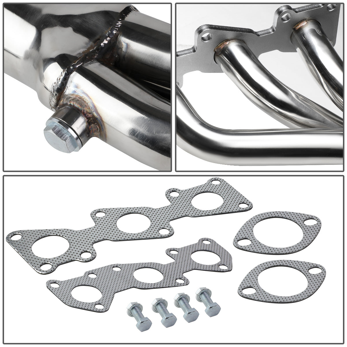 HEADERS STAINLESS STEEL - 10-16 HYUNDAI GENESIS 2DR 3.8 BH / DH SHORTY
