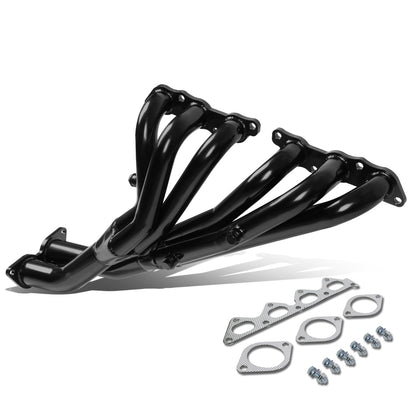 HEADERS STAINLESS STEEL - 01-05 LEXUS IS300 ALTEZZA XE10 2JZ-GE 2JZGE 6CYL - GLOSSY BLACK