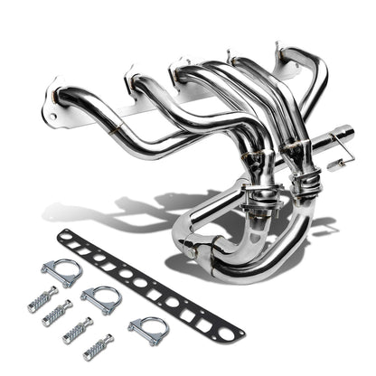 HEADERS STAINLESS STEEL - 91-99 JEEP GRAND CHEROKEE WRANGLER YJ TJ XJ 4.0 6CYL - W/ Y-PIPE