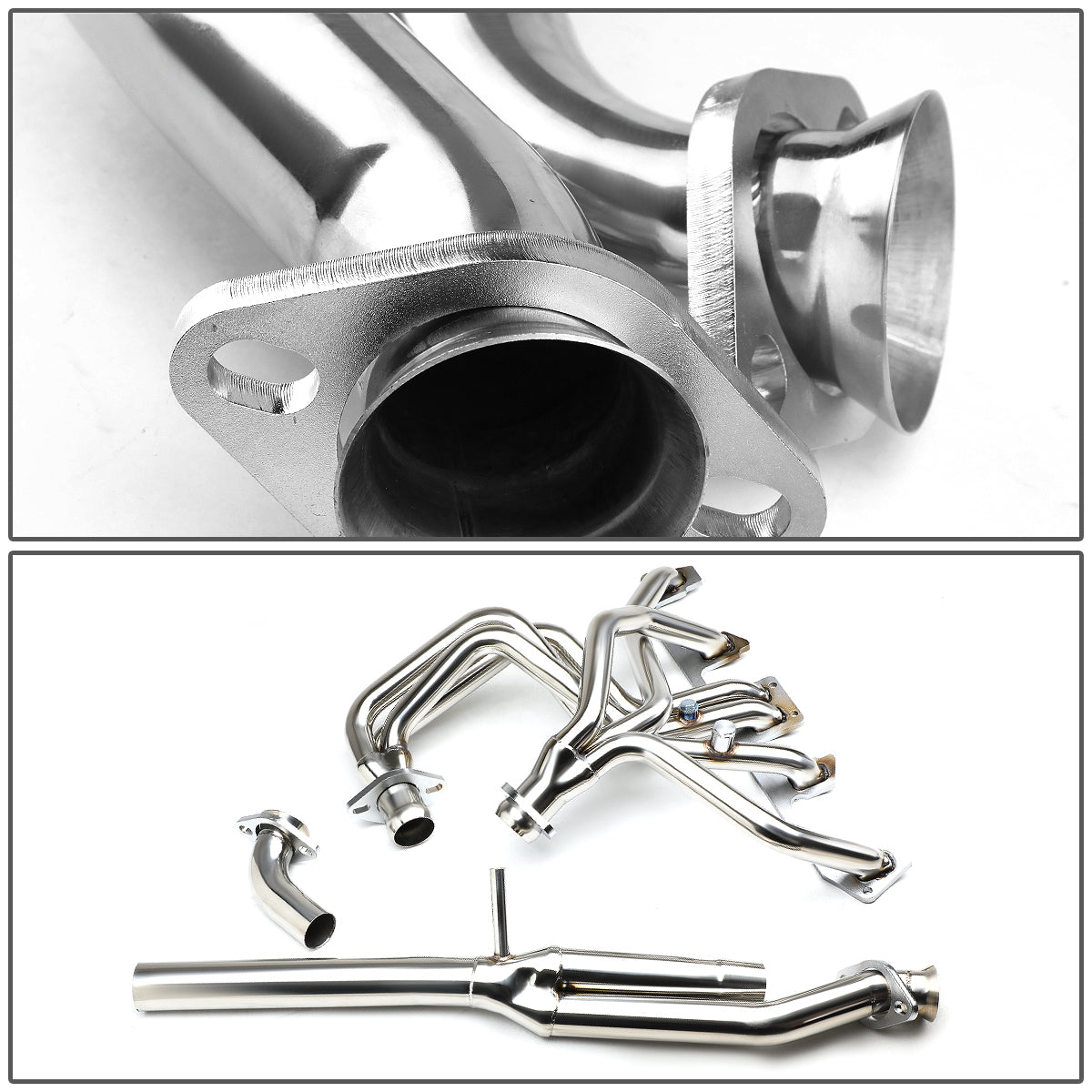 HEADERS STAINLESS STEEL - 81-83 JEEP CJ5 4.2L / 81-86 JEEP CJ7 4.2L + Y-PIPE
