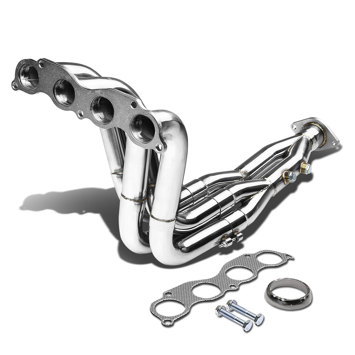 HEADERS STAINLESS STEEL - 92-00 HONDA CIVIC/ DEL SOL EG EK/ ACURA INTEGRA DB DC K20 K24 SWAP MOTOR - TRI-Y 4-2-1