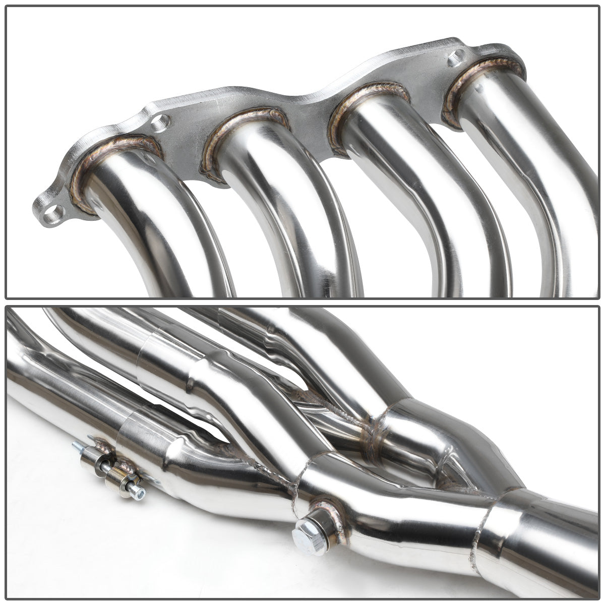 HEADERS STAINLESS STEEL - 88-00 HONDA CIVIC / 94-01 ACURA INTEGRA W/ K20 ENGINE SWAP