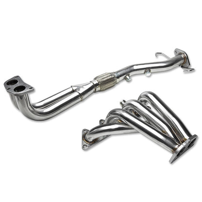 HEADERS STAINLESS STEEL - 02-03 MITSUBISHI LANCER 2.0L ES LS OZ - 4-2-1 TRI-Y TYPE-2