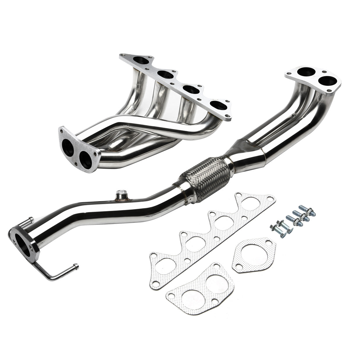 HEADERS STAINLESS STEEL - 97-01 MITSUBISHI MIRAGE 1.8L