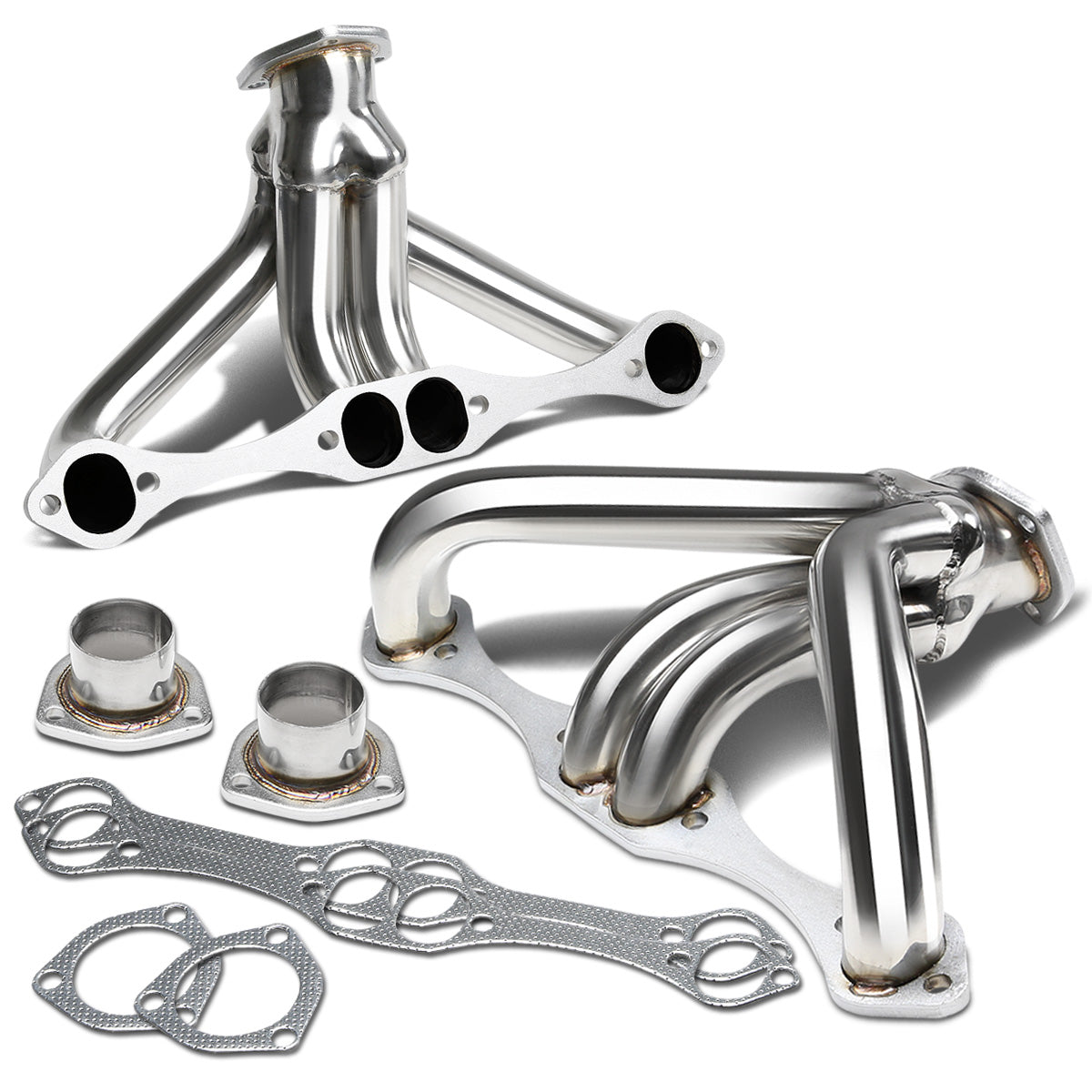 HEADERS STAINLESS STEEL - 262 350 400 A/P BLOCK HUGGER V8