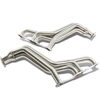 HEADERS STAINLESS STEEL - 35-48 CHEVY SMALL BLOCK FAT FENDERWELL STREET ROD 265-400 CU. IN. V8 - PLAIN