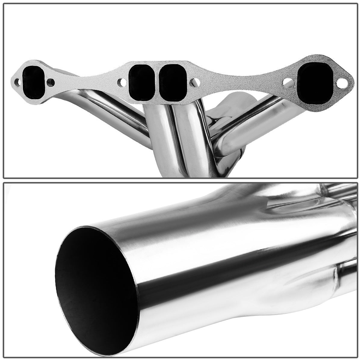 HEADERS STAINLESS STEEL - 70-96 CHEVY SMALL BLOCK SBC 283/305/327/350/400 - IMCA