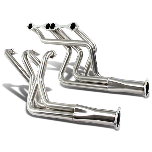 HEADERS STAINLESS STEEL - 70-96 CHEVY SMALL BLOCK HUGGER SBC 283 / 305 / 327 / 350 / 400 - LONG TUBE