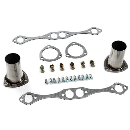 HEADERS STAINLESS STEEL - 70-96 CHEVY SMALL BLOCK HUGGER SBC 283 / 305 / 327 / 350 / 400 - LONG TUBE