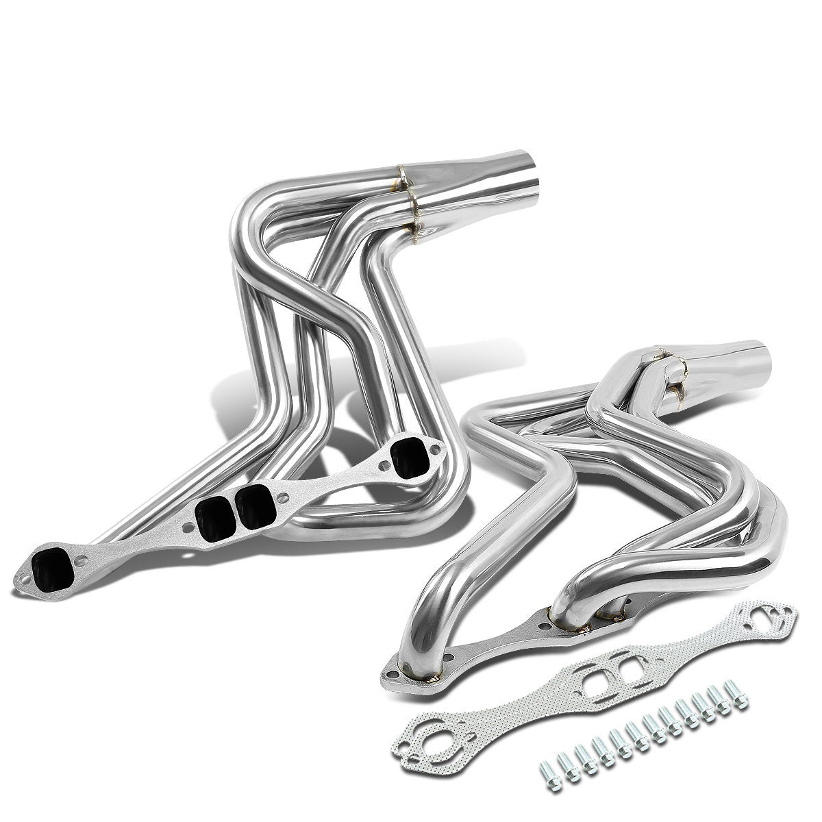 HEADERS STAINLESS STEEL - 65-87 CHEVY / BUICK / OLDSMOBILE SBC V8 - LONG TUBE