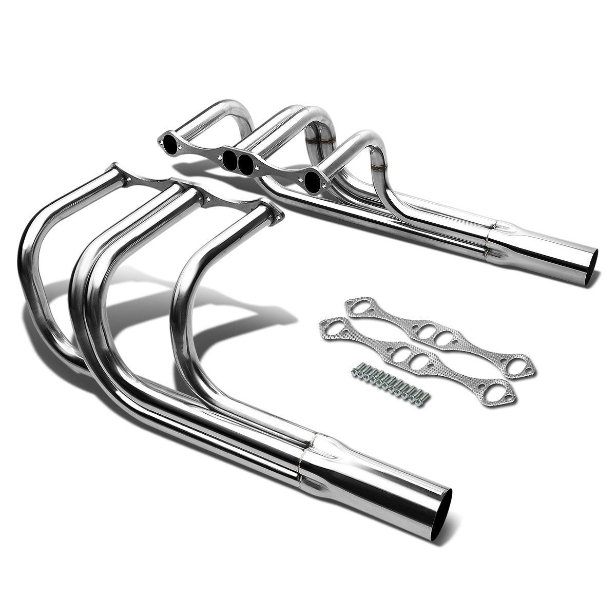 HEADERS STAINLESS STEEL - CHEVY SMALL BLOCK T-BUCKET ROADSTER / STREET RODS 265-400 CU. IN. V8