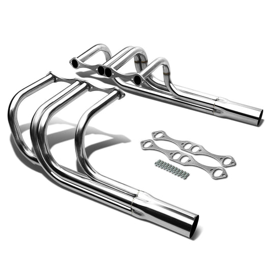HEADERS STAINLESS STEEL - CHEVY SMALL BLOCK T-BUCKET ROADSTER / STREET RODS 265-400 CU. IN. V8
