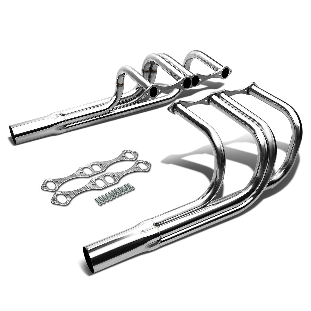 HEADERS STAINLESS STEEL - CHEVY SMALL BLOCK T-BUCKET ROADSTER / STREET RODS 265-400 CU. IN. V8