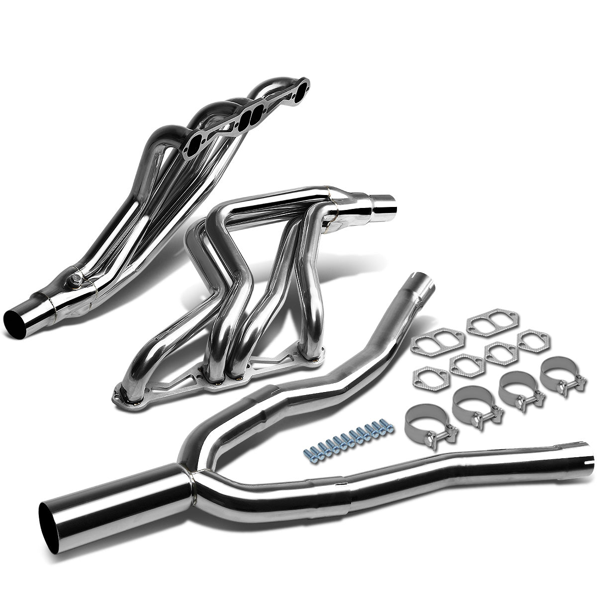 HEADERS STAINLESS STEEL - 82-92 CHEVY CAMARO V8 SBC FULL LENGTH