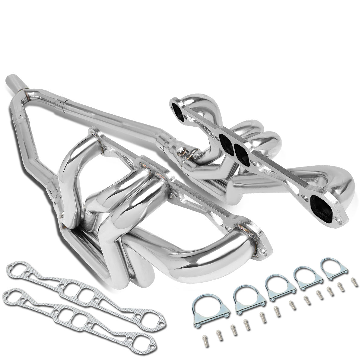 HEADERS STAINLESS STEEL - 82-92 CHEVY CAMARO V8 SBC WITH AUTOMATIC TRANSMISSION / 82-92 PONTIAC FIREBIRD V8 SBC WITH AUTOMATIC TRANSMISSION