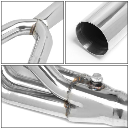 HEADERS STAINLESS STEEL - 82-92 CHEVY CAMARO V8 SBC WITH AUTOMATIC TRANSMISSION / 82-92 PONTIAC FIREBIRD V8 SBC WITH AUTOMATIC TRANSMISSION