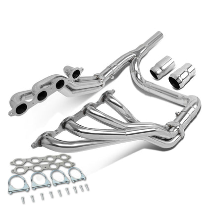 HEADERS STAINLESS STEEL - 14-18 CHEVY SILVERADO 1500 5.3L 6.2L V8 / 14-18 GMC SIERRA 1500 5.3L 6.2L V8