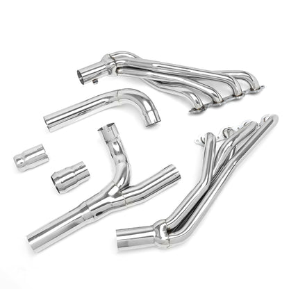 HEADERS STAINLESS STEEL - 14-18 CHEVY SILVERADO 1500 5.3L 6.2L V8 / 14-18 GMC SIERRA 1500 5.3L 6.2L V8