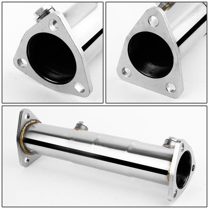 HEADERS TEST PIPE - 10"-15" ADJUSTABLE - 90-93 HONDA ACCORD / 88-01 HONDA PRELUDE