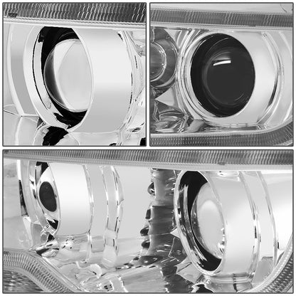 FAROS 11-16 JEEP COMPASS 4-DOOR - W/ DRL - CHROME HOUSING - H7 LOW BEAM / HIGH BEAM