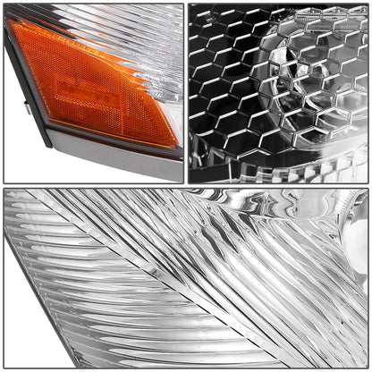 FAROS 04-18 VOLVO VN VNL 300 , 400 , 430 , 630 , 740 , 760 , 860 - LED - PROJECTOR - CHROME HOUSING - FULL LED LIGHTING