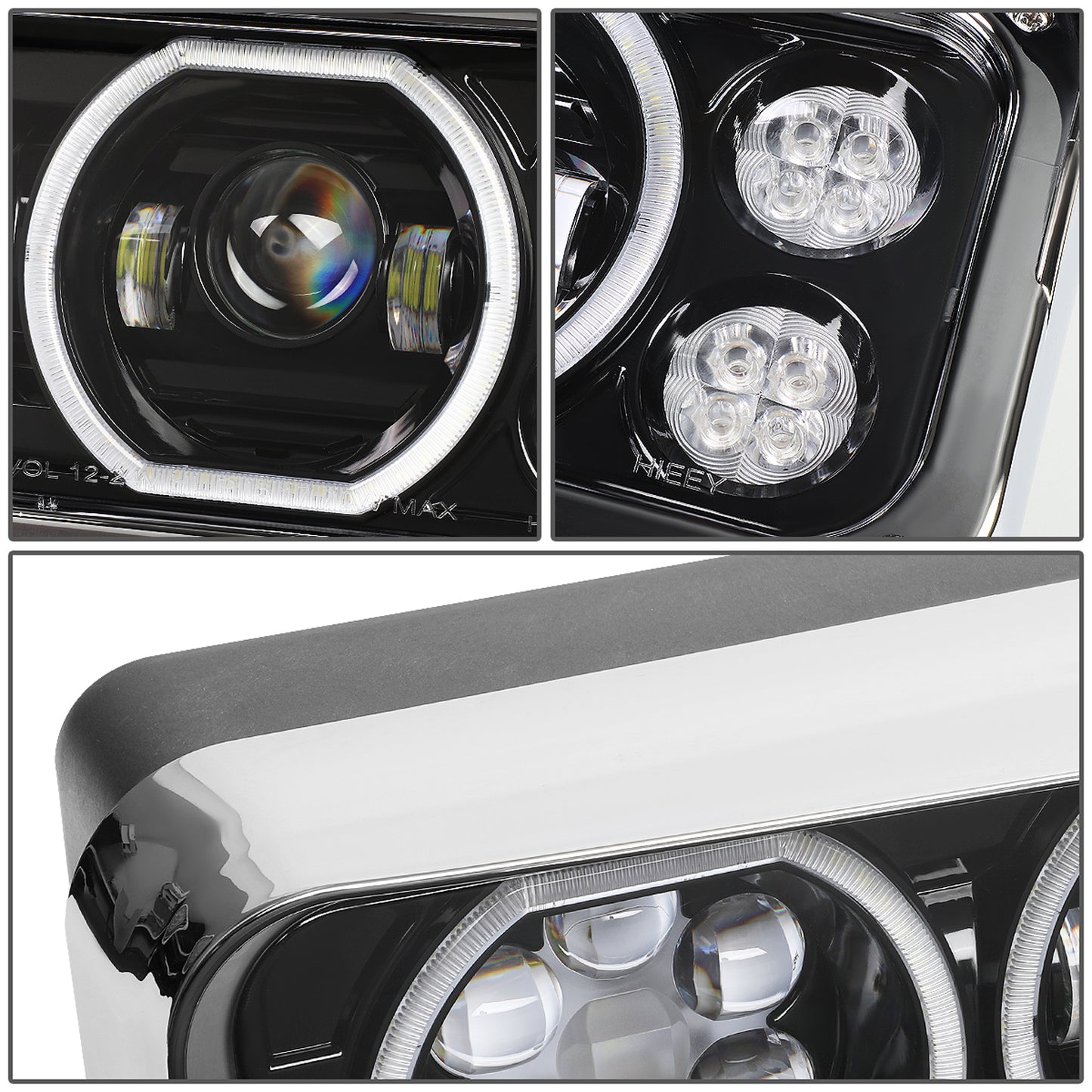 FAROS 01-11 FREIGHTLINER CLASSIC / 01-09 FREIGHTLINER CLASSIC XL / 03-12 FREIGHTLINER FLD120SD / 86-07 KENWORTH T600A / 87-19 KENWORTH T800 / 81-19 KENWORTH W900 / 86-08 PETERBILT 357 / 08-19 PETERBILT 365 / 88-07 PETERBILT 378 / 85-07 PETERBILT 379 /