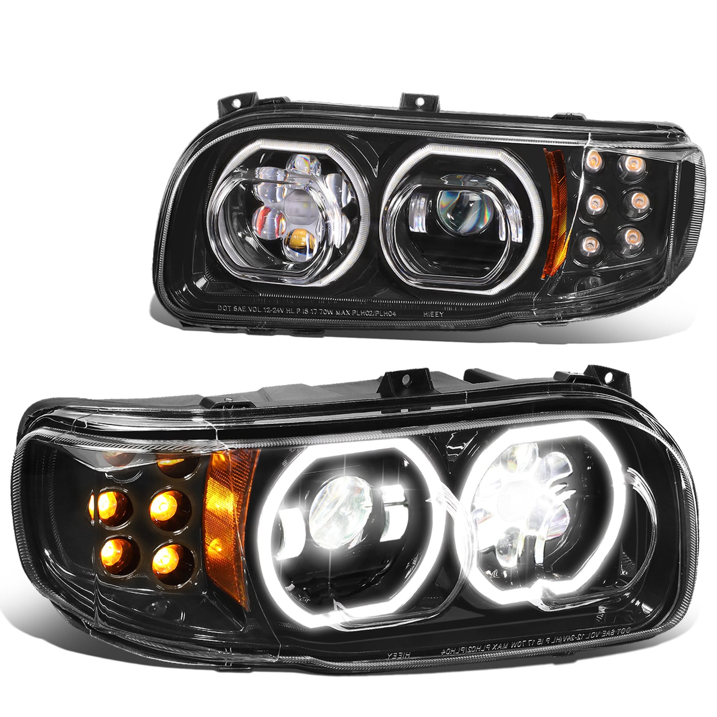 FAROS 08-15 PETERBILT 388 / 08-21 389 / 14-21 567 - BLACK