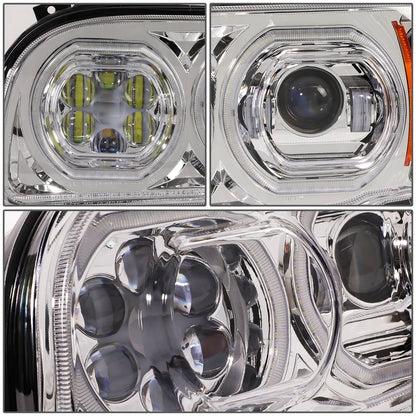 FAROS 08-15 PETERBILT 388 / 08-21 389 / 14-21 567 - CLEAR