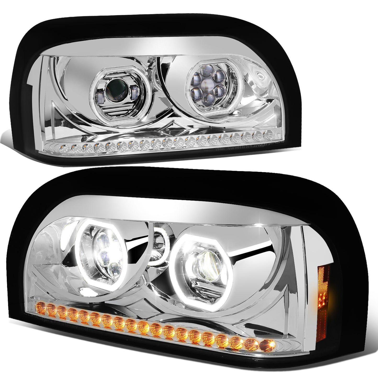 FAROS 96-10 FREIGHTLINER CENTURY PROJECTOR HEADLIGHT - CLEAR