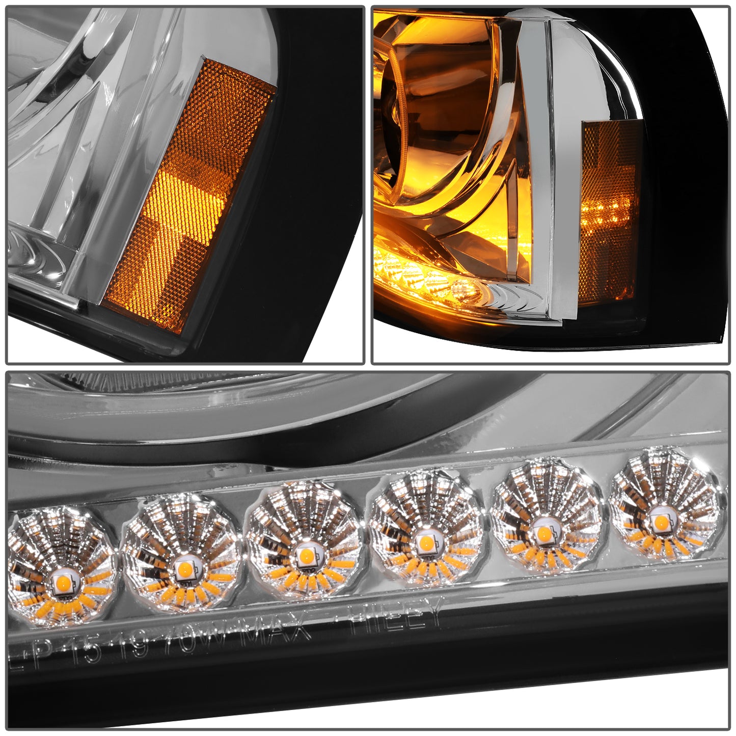 FAROS 96-10 FREIGHTLINER CENTURY PROJECTOR HEADLIGHT - CLEAR