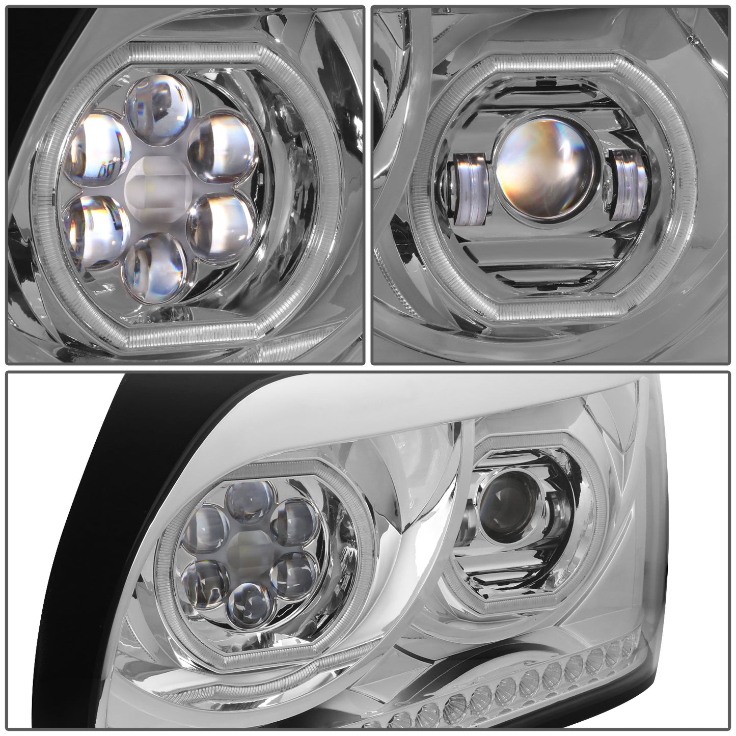 FAROS 96-10 FREIGHTLINER CENTURY PROJECTOR HEADLIGHT - CLEAR