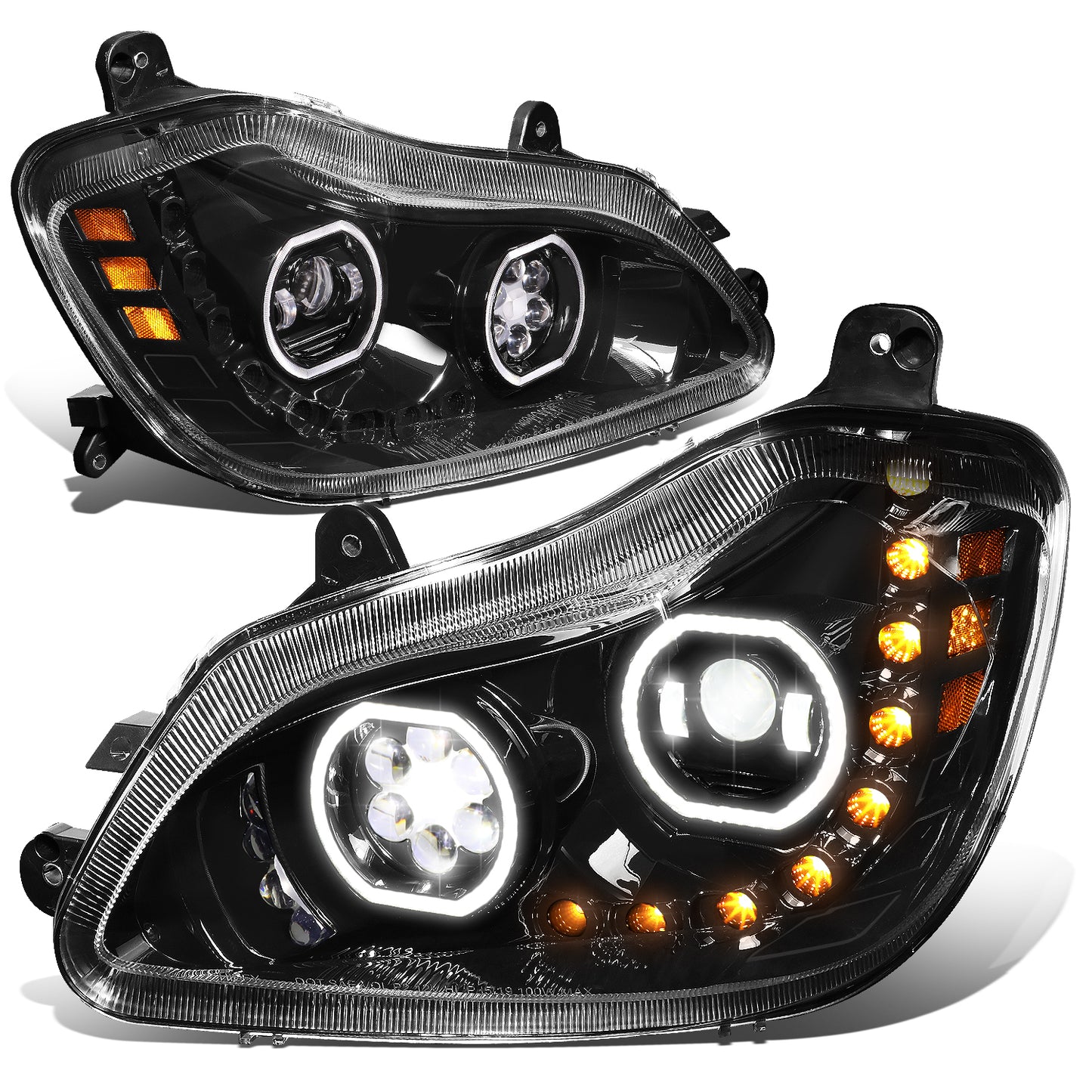 FAROS 13-21 KENWORTH T680 PROJECTOR - BLACK