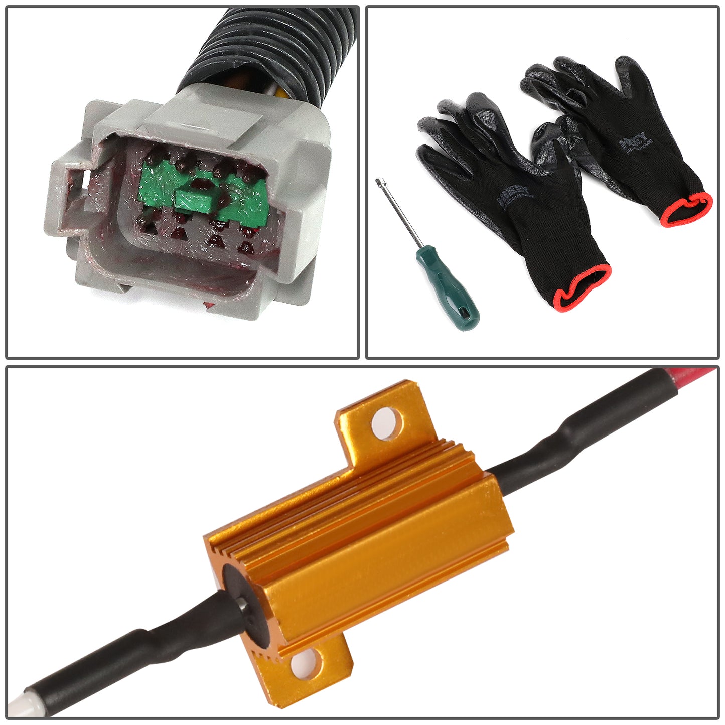 FAROS 05-16 PETERBILT 386 / 08-19 325 / 05-10 335 / 10-20 337 / 07-10 340 / 10-20 348 / 07-18 382 / 07-14 384 / 99-11 387 - LED - BLACK