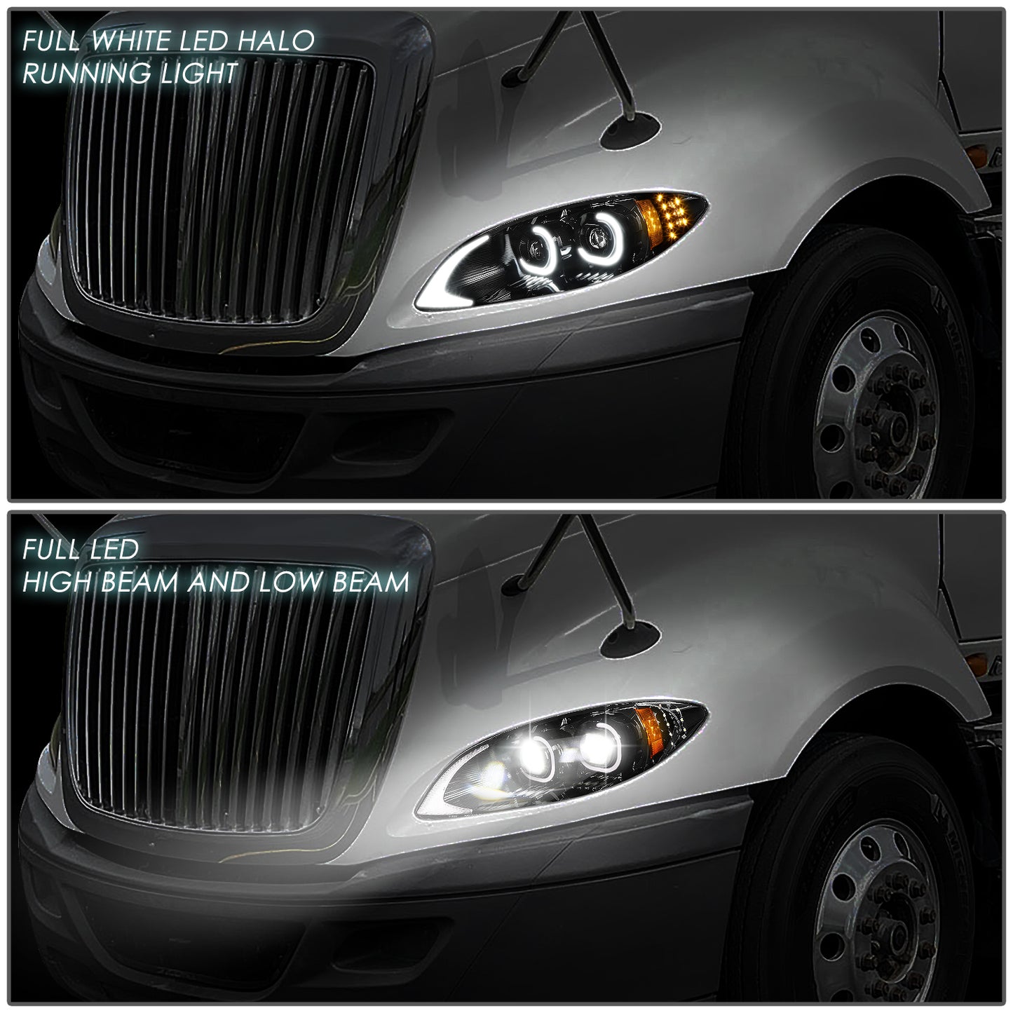 FAROS 09-18 INTERNATIONAL HARVESTER PROSTAR - FULL LED CONVERSION - BLACK