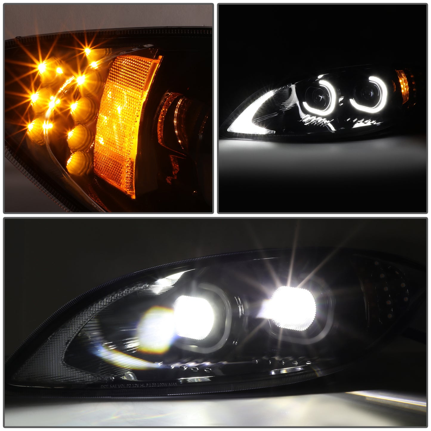 FAROS 09-18 INTERNATIONAL HARVESTER PROSTAR - FULL LED CONVERSION - BLACK
