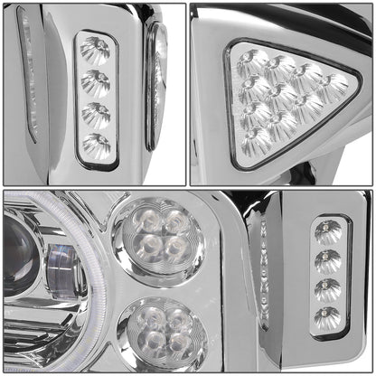 FAROS 81-88 PETERBILT 359 / 87-07 379 / 08-21 389 - LED - CLEAR