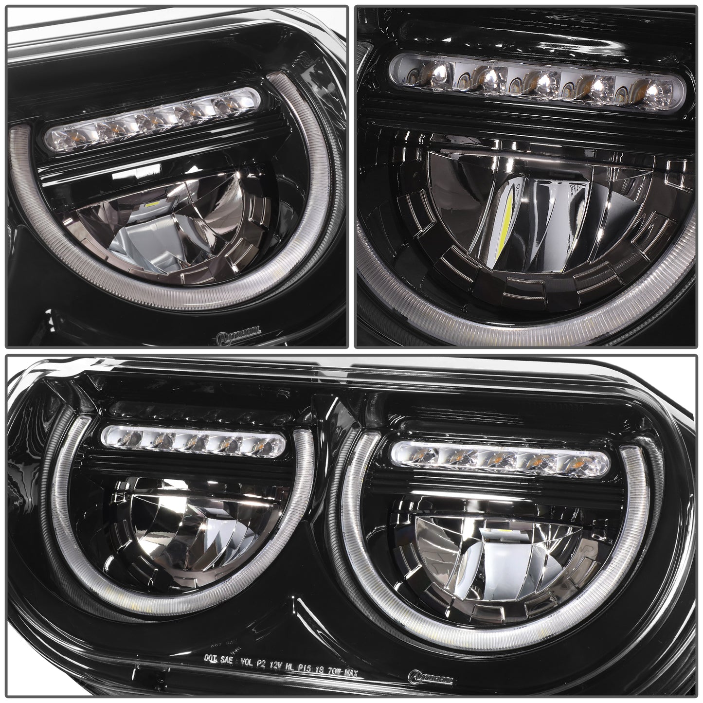 FAROS 08-14 DODGE CHALLENGE - BLACK HOUSING