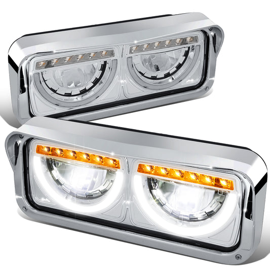 FAROS FREIGHTLINER CLASSIC 01-11 / FREIGHTLINER CLASSIC XL 01-09 / FREIGHTLINER FLD120SD 03-12 / KENWORTH T600A 86-07 / KENWORTH T800 87-19 / KENWORTH W900 81-19 / PETERBILT 357 86-08 / PETERBILT 365 08-19 / PETERBILT 378 88-07 / PETERBILT 379 85-07 /