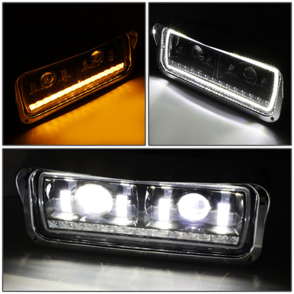 FAROS FREIGHTLINER CLASSIC 01-11 / FREIGHTLINER CLASSIC XL 01-09 / FREIGHTLINER FLD120SD 03-12 / KENWORTH T600A 86-07 / KENWORTH T800 87-19 / KENWORTH W900 81-19 / PETERBILT 357 86-08 / PETERBILT 365 08-19 / PETERBILT 378 88-07 / PETERBILT 379 85-07 /