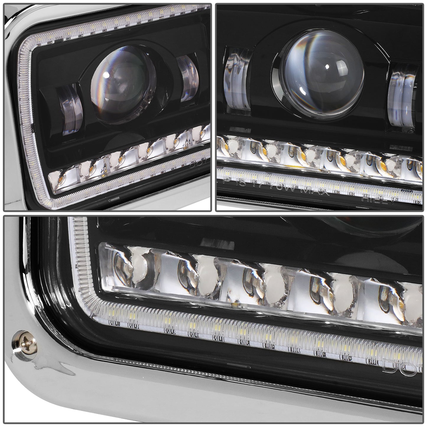 FAROS FREIGHTLINER CLASSIC 01-11 / FREIGHTLINER CLASSIC XL 01-09 / FREIGHTLINER FLD120SD 03-12 / KENWORTH T600A 86-07 / KENWORTH T800 87-19 / KENWORTH W900 81-19 / PETERBILT 357 86-08 / PETERBILT 365 08-19 / PETERBILT 378 88-07 / PETERBILT 379 85-07 /