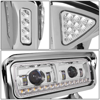 FAROS 81-88 PETERBILT 359 / 87-07 PETERBILT 379 / 08-21 PETERBILT 389 - CHROME